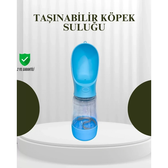 Nevamel® Gıda Sınıfı Malzemeli Evcil Hayvan Su Şişesi BPA İçermez Tek Tuş Kontrol