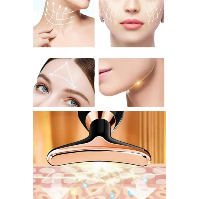 Nevamel® Gıdık Ve Sarkma Giderici Boyun Ve Yüz Güzellik Cihazı Pilli