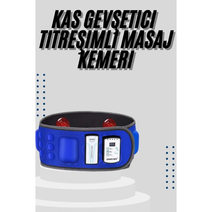 Nevamel Göbek İnceltme Kemeri Kas Gevşetici Masaj Aleti Titreşimli Masaj Kemeri