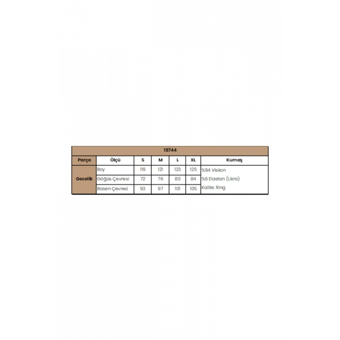 Nevamel® Göğüs Ve Sırt Dekolteli Dantelli Yırtmaçlı Gecelik