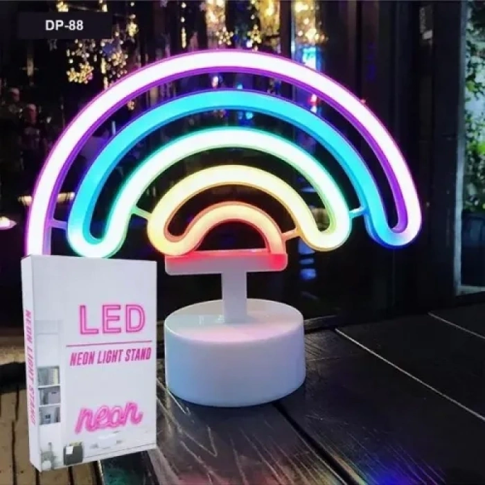 Nevamel Gökkuşağı Neon Led Lamba