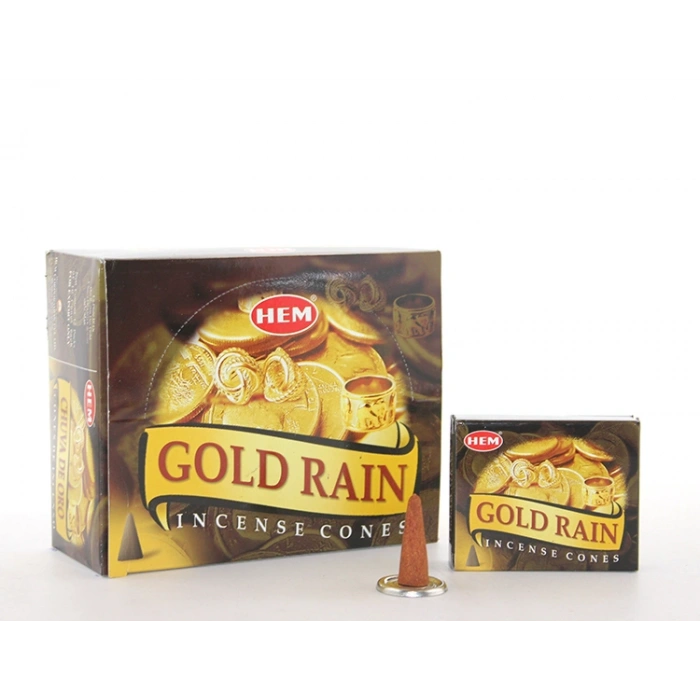 Nevamel Gold Rain Aromalı Konik Tütsü