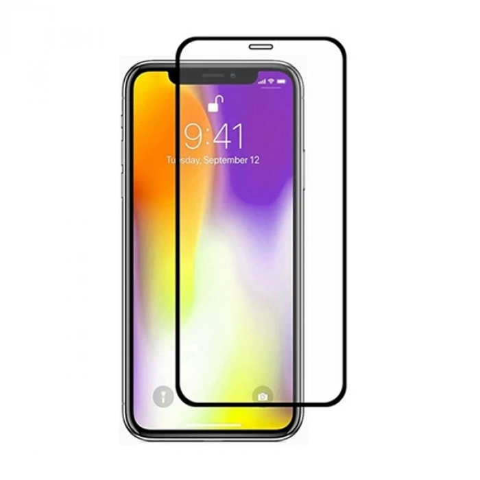 Nevamel GOR iPhone 11 Pro - XS - X 5.8 9D Hardening Tempered Full Cam Ekran Koruyucu-(5775)