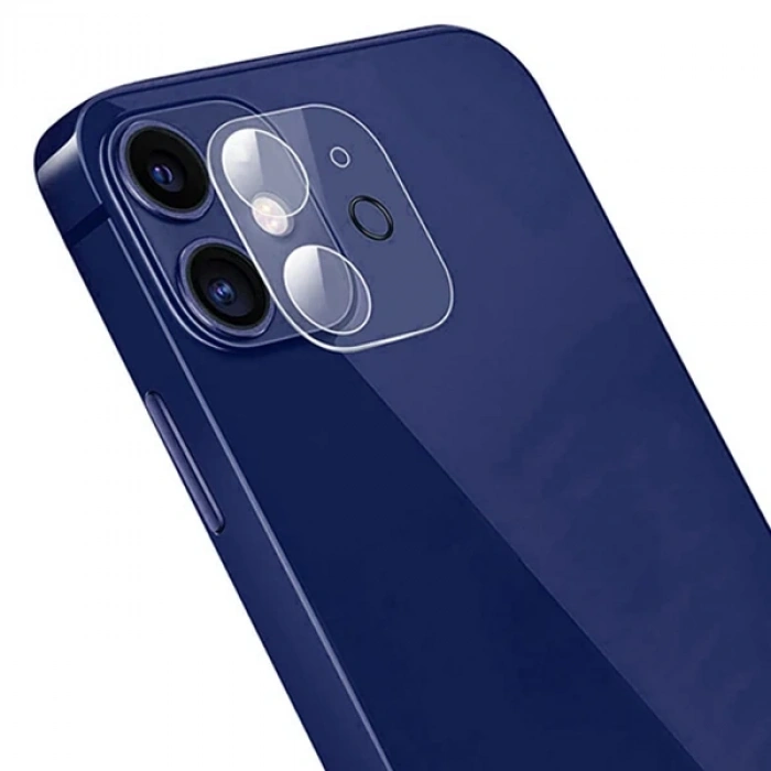 Nevamel GOR İPhone 12 Mini 5.4 Best Full Tempered Cam Kamera Koruyucu 2Adet Set-(5775)