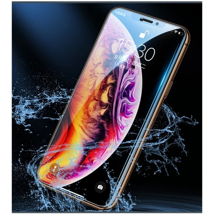 Nevamel GOR İPhone 12 Pro Max 6.7  HD Ekran Koruyucu Jelatin 5 Adet Set-(5775)