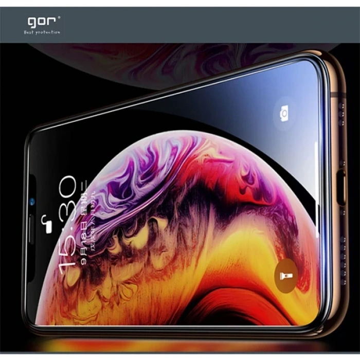 Nevamel GOR İPhone 12 Pro Max 6.7  HD Ekran Koruyucu Jelatin 5 Adet Set-(5775)