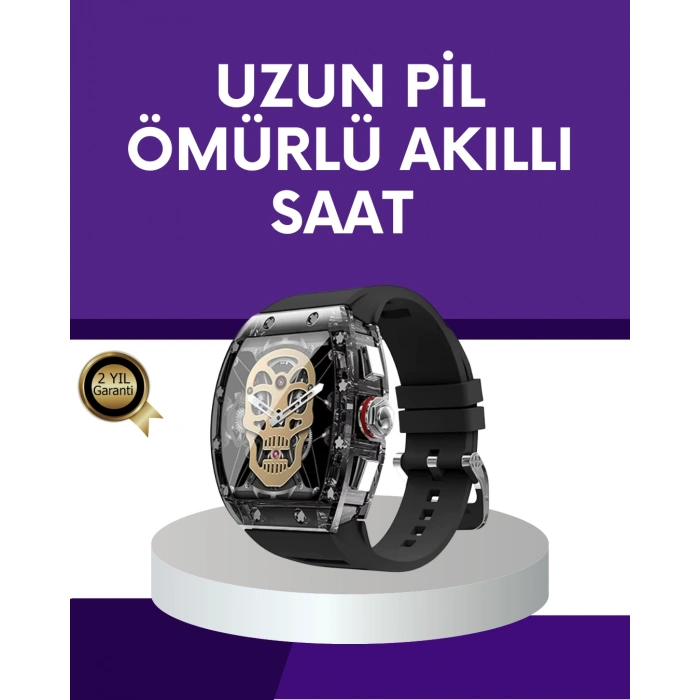 Nevamel® GPS ve NFC Özellikli Akıllı Saat iOS Android Uyumlu