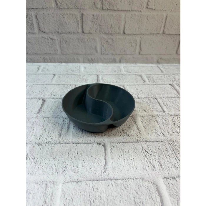 Nevamel® Gri Çerezlik 4’lü Set Şık ve Minimal Masa Üstü Kullanım