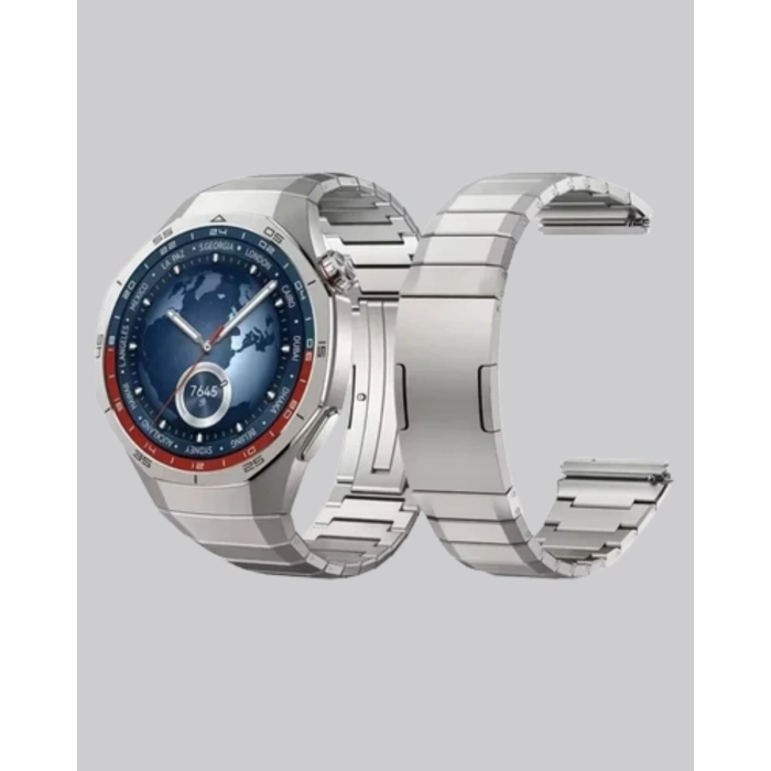 Nevamel Gümüş Akıllı Saat 46mm Kasa