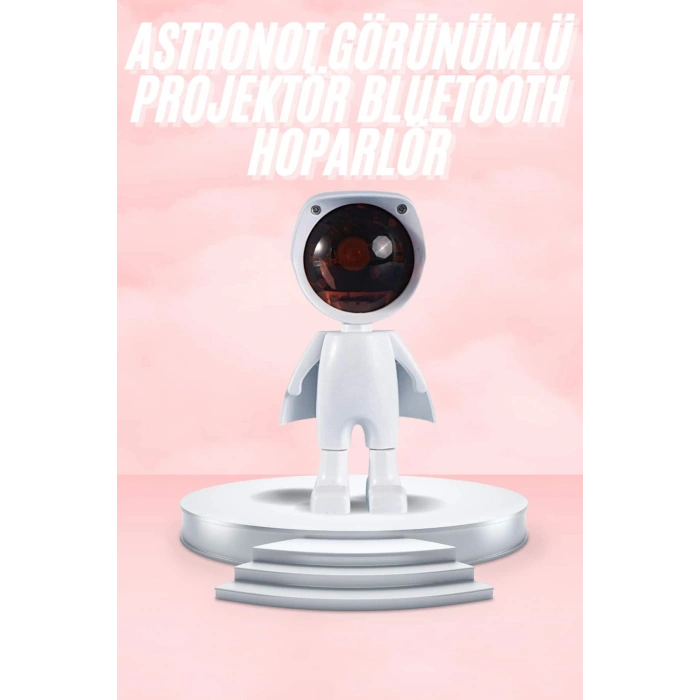 Nevamel Gün Batımı Lambası Işık Arka Plan Projektör Sevimli Astronot Enerji Tasarruflu