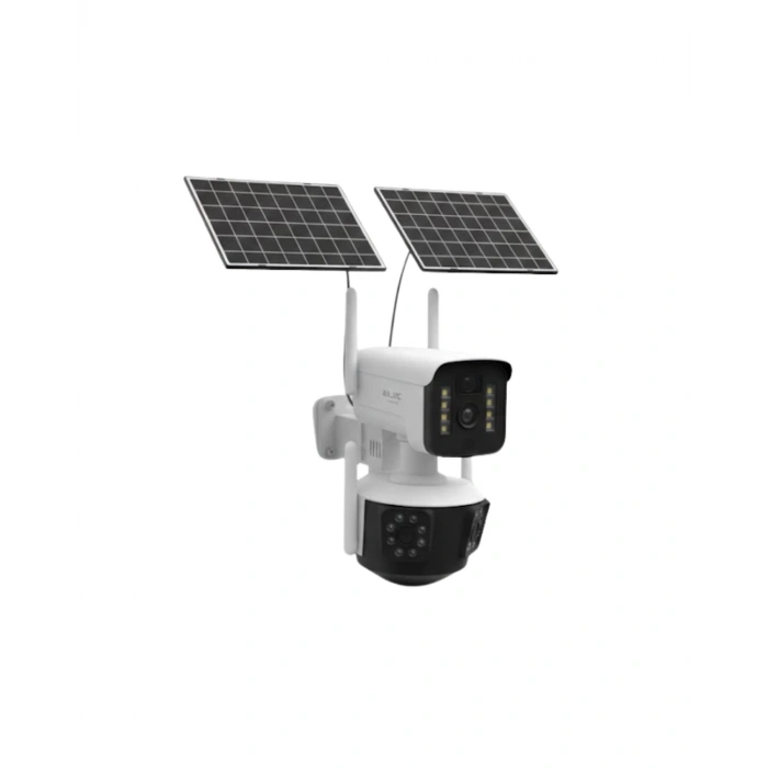 Nevamel® Güneş Enerjili 4G IP Kamera Dış Mekan Uyumlu Hareket Algılamalı