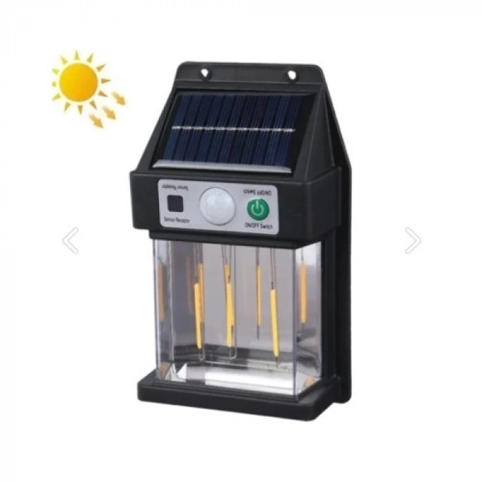 Nevamel Güneş Enerjili Hareket Sensörlü Duvar Lambası