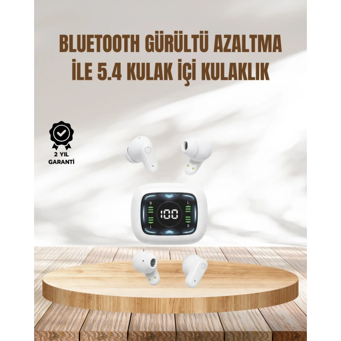 Nevamel® Gürültü Engelleme Özellikli Kablosuz Kulaklık Güçlü Çekim