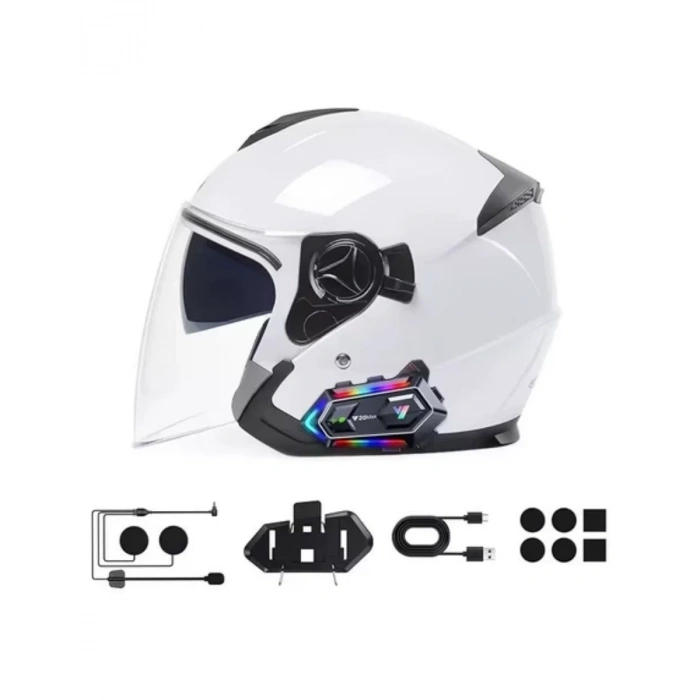 Nevamel® Gürültü Engelleyici Motosiklet Kask Intercom Uzun Pil Ömürlü Tasarım