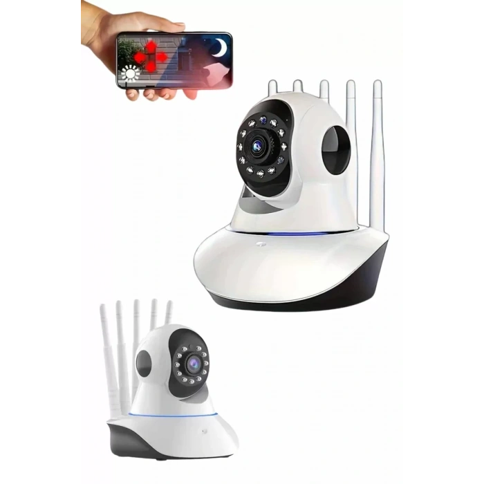 Nevamel® Güvenlik Kamerası Antenli Gece Görüşlü Sensörlü Harekete Duyarlı Yeni Nesil