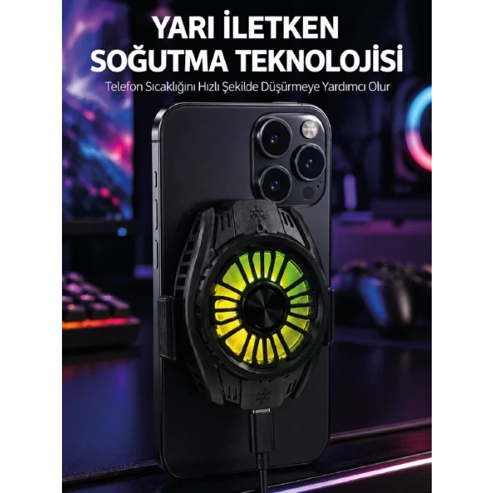 Nevamel® Hafif Tasarımlı Hızlı Soğutma Sağlayan Telefon Soğutucu
