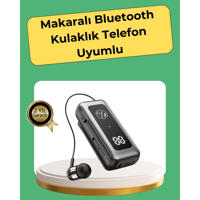 Nevamel Hafıza Kartı Destekli Bluetooth 5.2 Kulaklık – İki Cihaza Bağlanma Özelliği