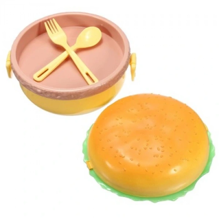 Nevamel Hamburger Tasarımlı Beslenme Kabı