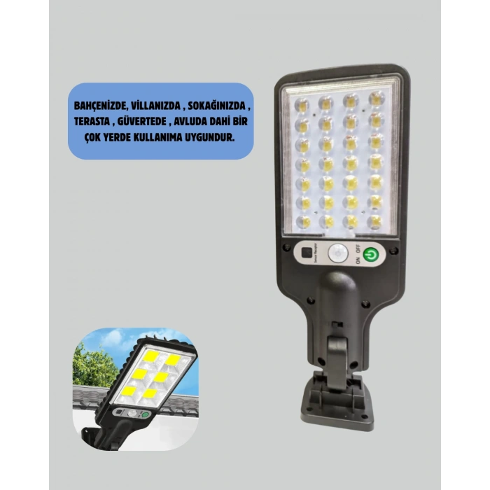 Nevamel® Hareket Algılamalı Dış Mekan Lamba Konforlu Aydınlatma