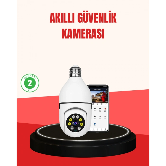 Nevamel® Hareket Algılamalı Kablosuz Akıllı Ev Güvenlik Kamerası