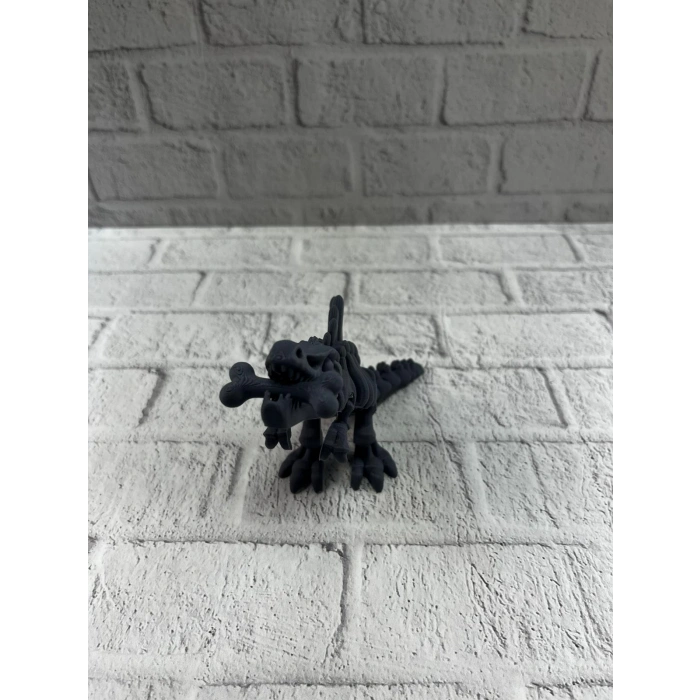 Nevamel® Hareketli Dinazor Figürü Dekoratif Oyuncak – Siyah Tasarım