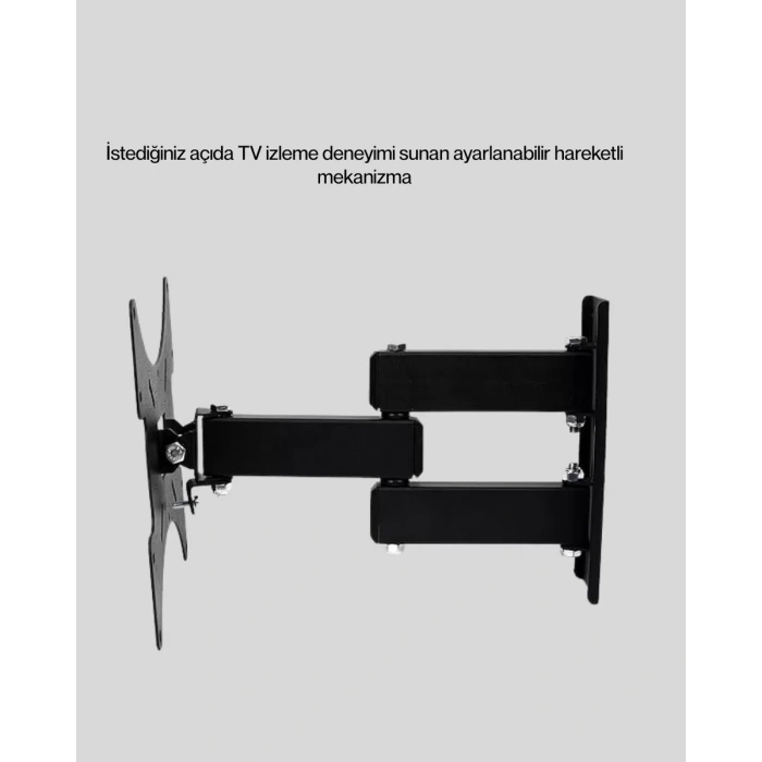 Nevamel® Hareketli TV Duvar Askı Aparatı 22–49 İnç Uyumlu