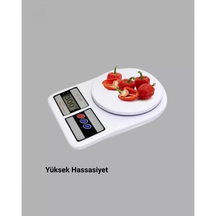 Nevamel® Hassas Dijital Mutfak Tartısı – 1g Doğruluk LCD Ekran Otomatik Kapanma