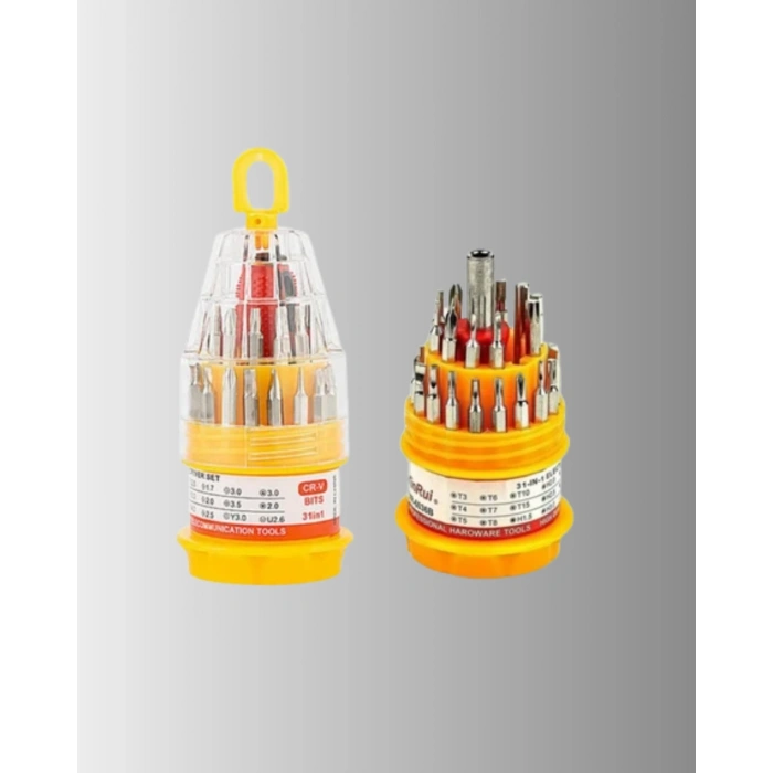 Nevamel® Hassas Tornavida Seti Kaymaz Saplı Elektronik Onarım Seti