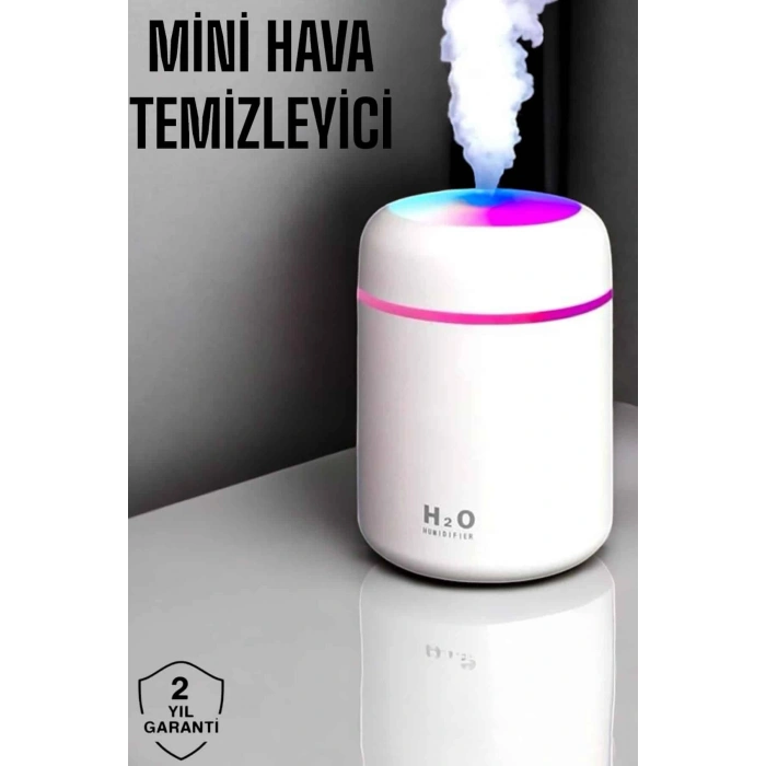 Nevamel Hava Nemlendirici Ultrasonik Mini Hava Temizleyici Aromaterapi