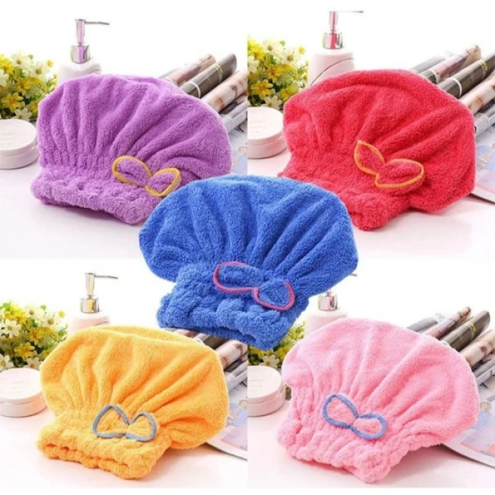 Nevamel Havlu Saç Kurutma Bonesi