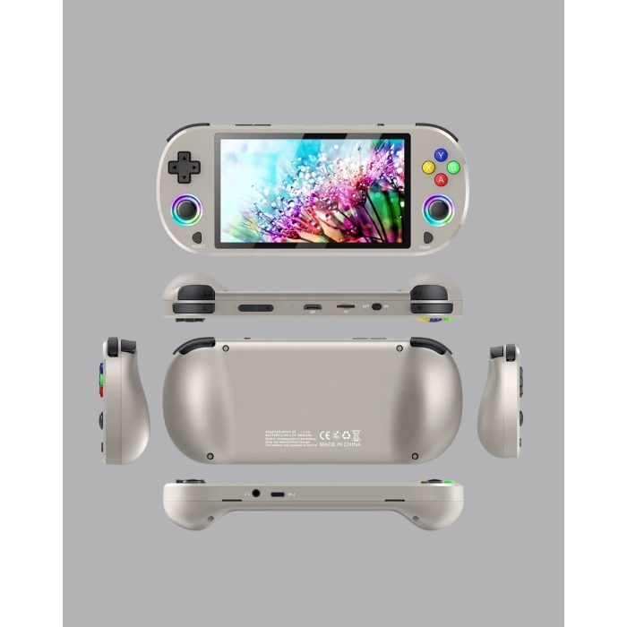Nevamel® HD Çıkış Destekli Taşınabilir Oyun Konsolu – 5 İnç IPS Ekran RGB Işıklı