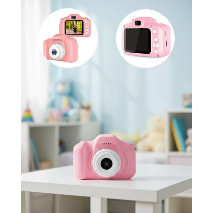 Nevamel® HD Mini Dijital Kamera Video ve Fotoğraf Çekim Özellikli Şarjlı Taşınabilir Kayıt Cihazı