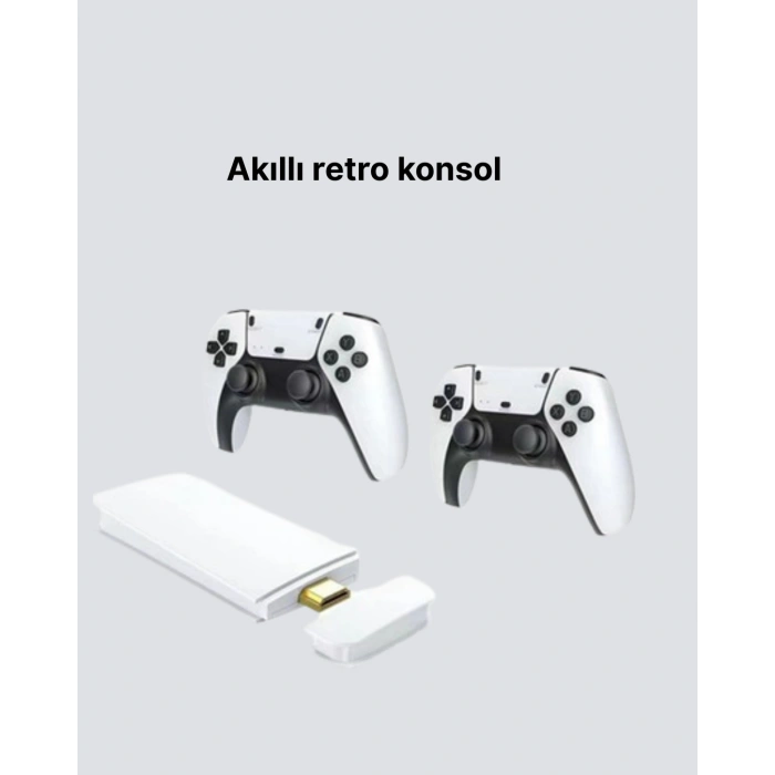 Nevamel® HDMI ve Kablosuz Kontrolcülü 20.000 Oyunlu Retro Oyun Konsolu