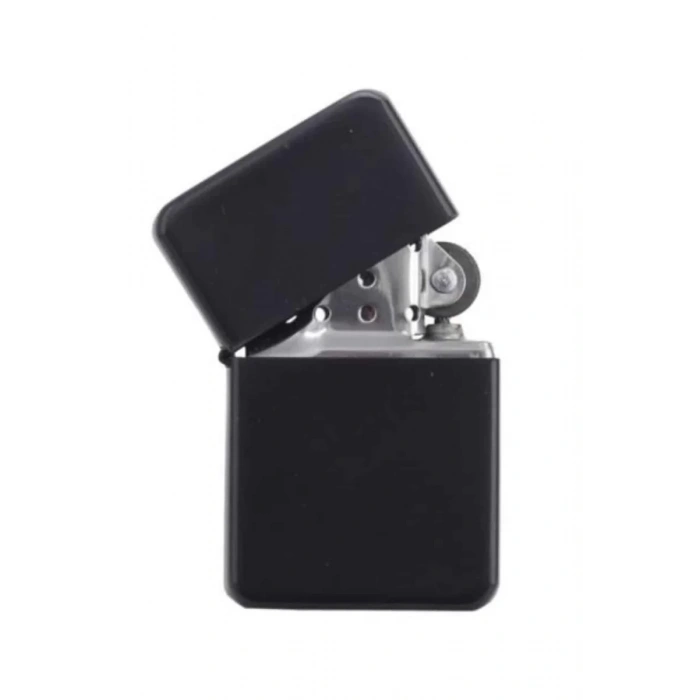 Nevamel® Hediyelik Zarif  Siyah Benzinli Çakmak