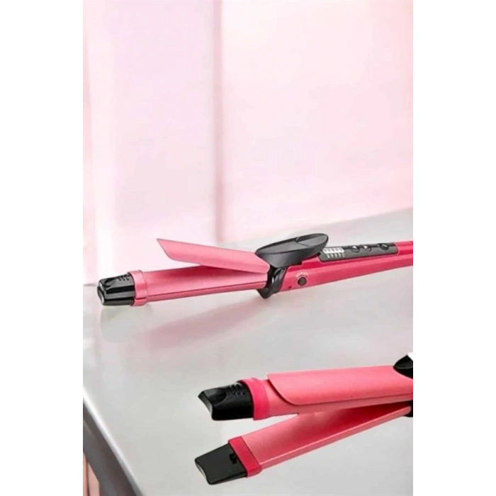 Nevamel Hem Düzleştirici Hem Maşa Saç Şekillendirici