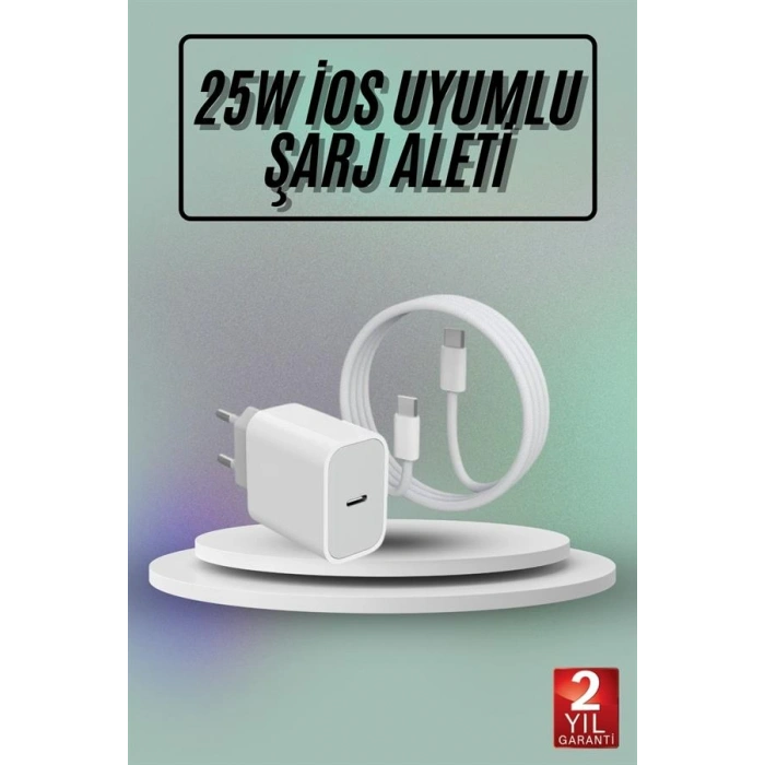 Nevamel Hızlı Şarj Güç Adaptörü Şarj Aleti İOS Uyumlu 15/Pro/Pro Max