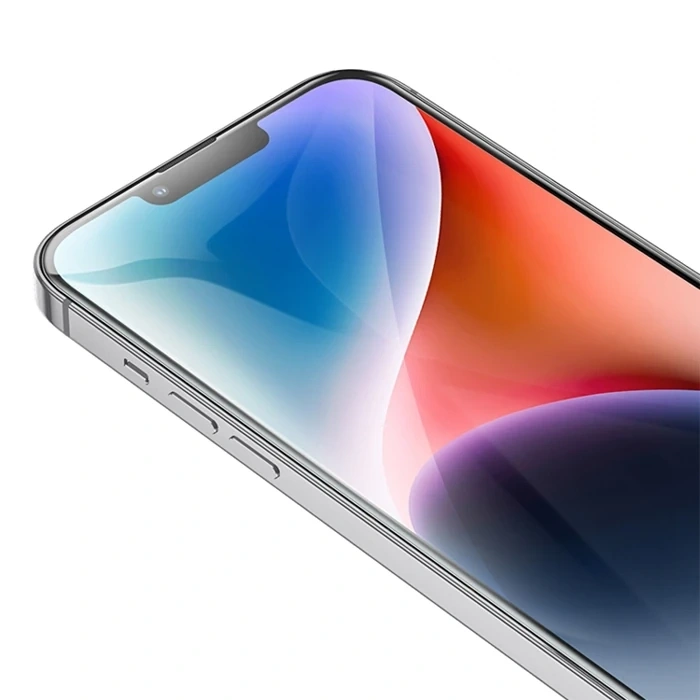 Nevamel HOCO 9D iPhone 15 Tempered Kırılmaz Cam Ekran Koruyucu-(5775)