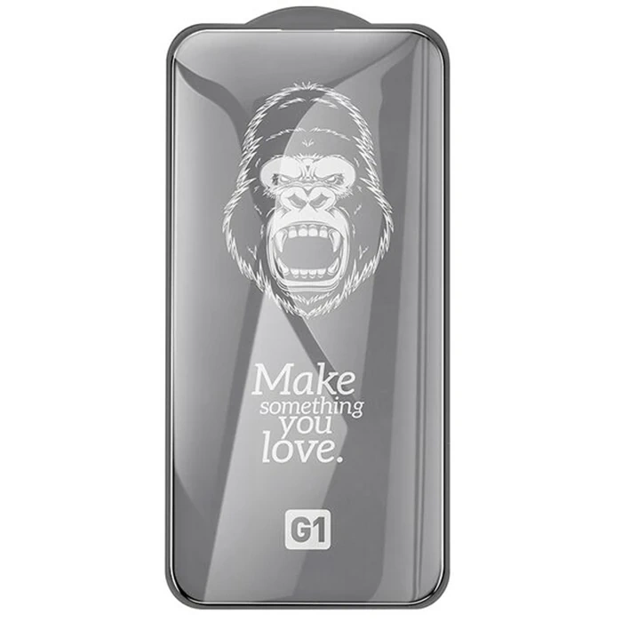 Nevamel HOCO Flash attach iPhone 15 Full HD Tempered Kırılmaz Cam Ekran Koruyucu-(5775)