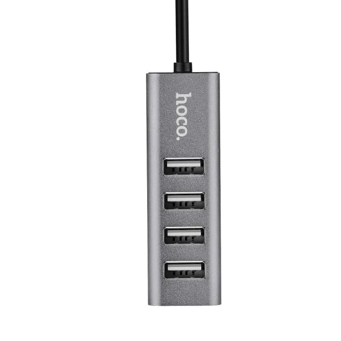 Nevamel HOCO HB1 80cm Kablolu 4 Portlu USB Çoğaltıcı HUB Adaptör-(5775)