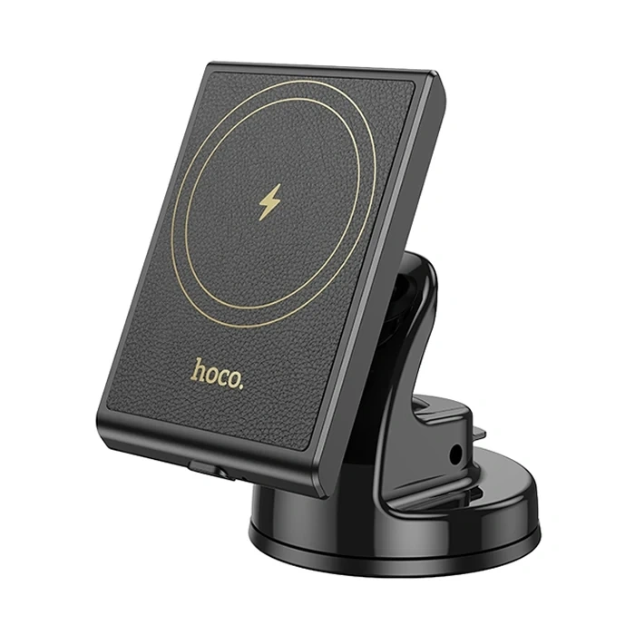 Nevamel Hoco HW20 Torpido Üstü Wireless Kablosuz Hızlı Şarj Araç Telefon Tutucu-(5775)