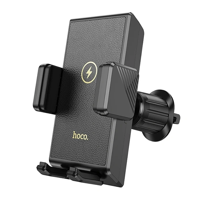 Nevamel Hoco HW21 Klima Havalandırma Bölmesi Wireless Kablosuz Şarj Araç Telefon Tutucu-(5775)