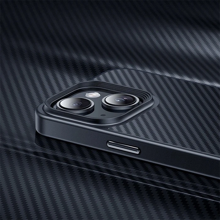 Nevamel Hoco iPhone 15 Plus AS7 Kevlar Kılıf Manyetik Magsafeli Telefon Kılıfı-(5775)