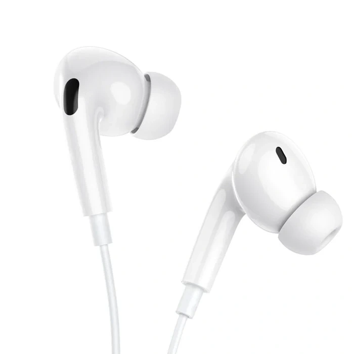 Nevamel HOCO M101 Pro Crystal Type-C Kulakiçi Mikrofonlu Kablolu Kulaklık-(5775)