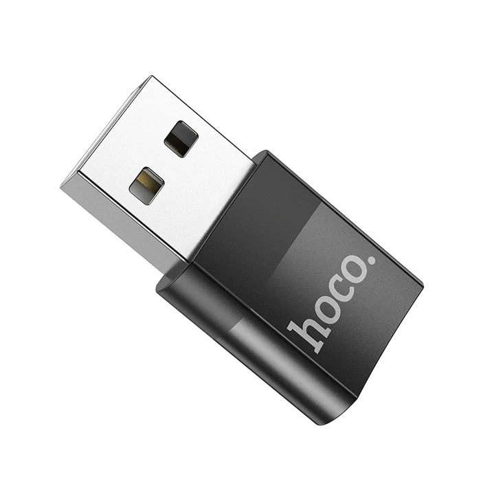 Nevamel HOCO UA17 Dişi Type-C to Erkek USB Dönüştürücü Çevirici Adaptör-(5775)
