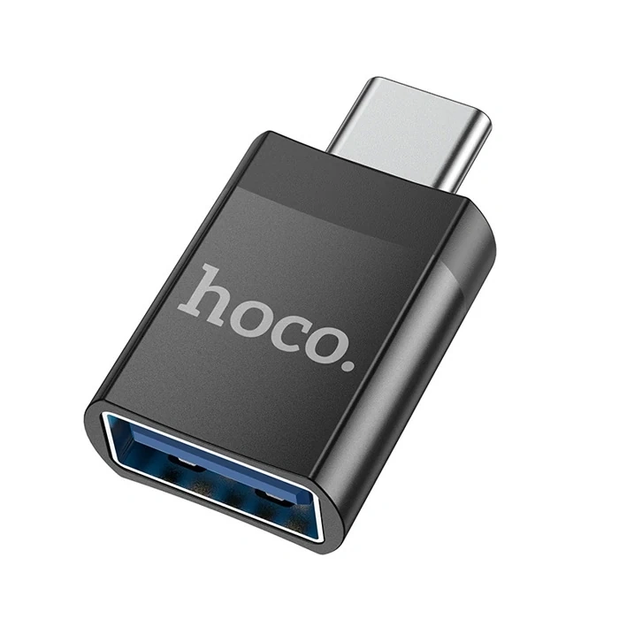 Nevamel HOCO UA17 Erkek Type-C to Dişi USB Dönüştürücü Çevirici Adaptör-(5775)