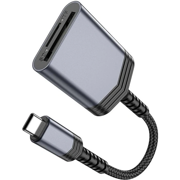 Nevamel Hoco UA25 2-in-1 Type-C Kart Okuyucu-(5775)