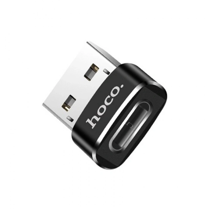 Nevamel HOCO UA6 Erkek USB to Dişi Type-C Dönüştürücü Çevirici Adaptör-(5775)