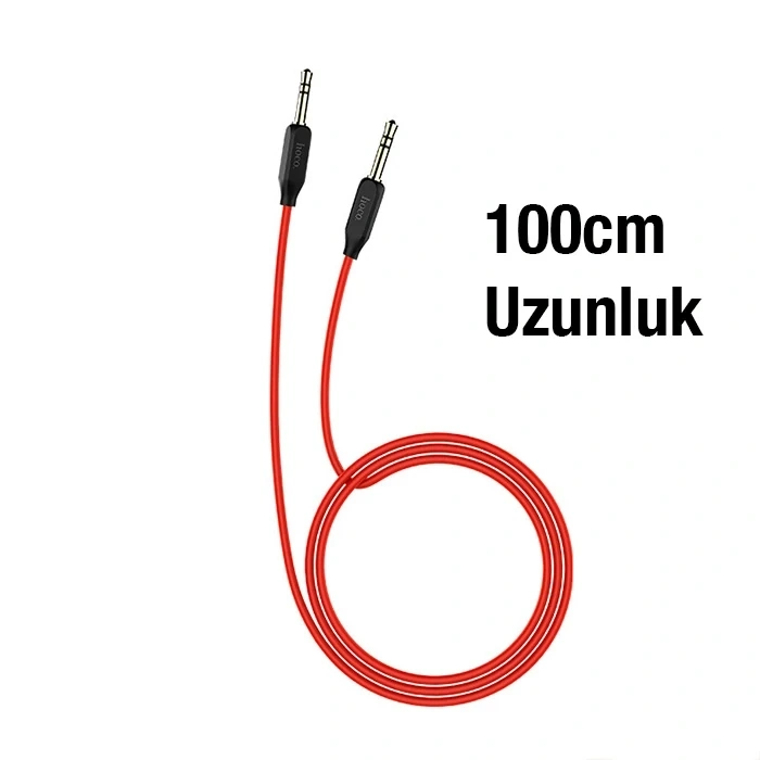 Nevamel HOCO UPA11 3.5mm AUX to AUX Ses Aktarım Kablosu 1mt-(5775)