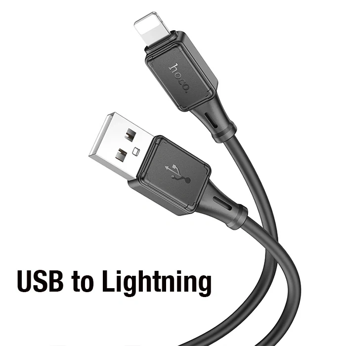 Nevamel HOCO X101 USB to iPhone Lightning 2.4A Hızlı Şarj ve Data Kablosu-(5775)