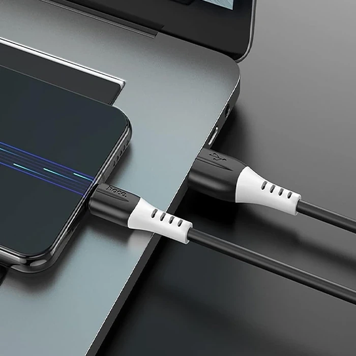 Nevamel HOCO X82 Micro USB to USB 2.4A Silikon Data ve Şarj Kablosu-(5775)